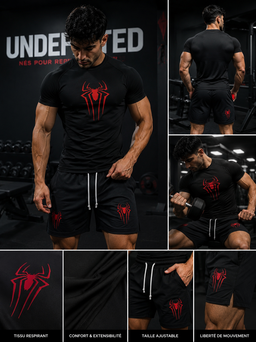 Tenue Iron fit spider